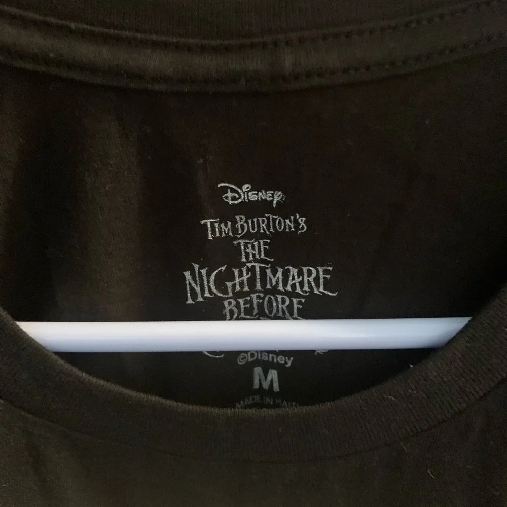 NWOT Black Nightmare Before Christmas Jack Skellington T-Shirt